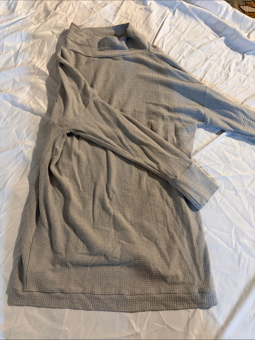 Wishlist Women's Light Taupe Cowl Neck Sweater